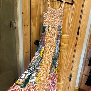 Sundress, boho, women’s size L. All cotton.